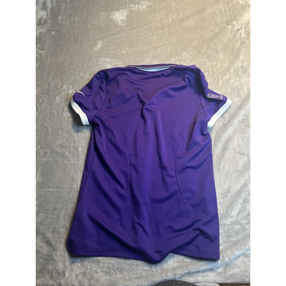 Nike Golf Womens Shirt Large Purple Zurich Classic TPC Louisiana Dri-FIT